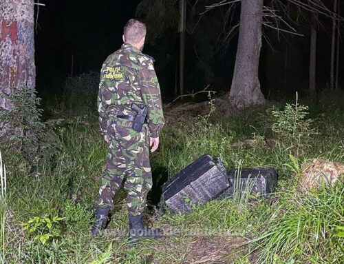 Țigări în valoare de aproximativ 39.000 lei confiscate la frontiera cu Ucraina