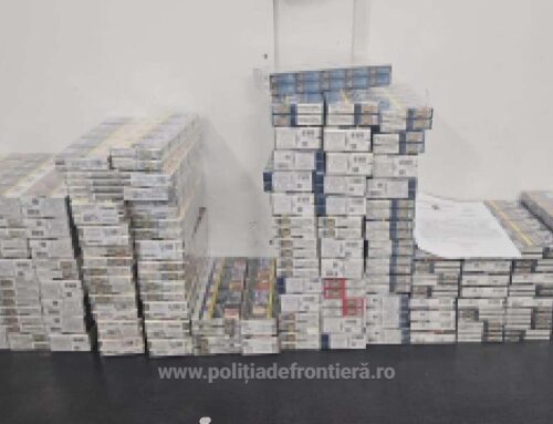 Țigarete în valoare de peste 33.000 de lei, descoperite de polițiștii de frontieră