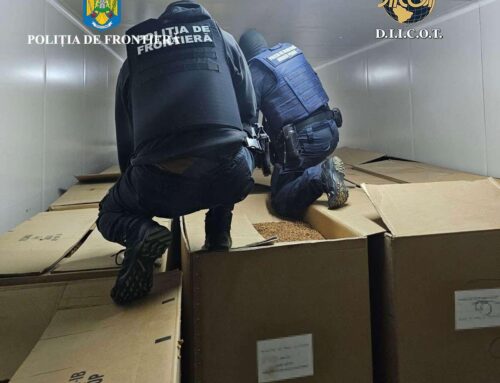 Fabrică de țigări clandestină descoperită de polițiștii de frontieră