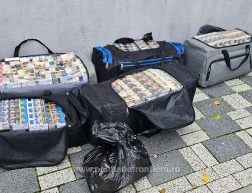 Peste 288.000 de țigarete scoase din circuitul ilegal al produselor accizabile de polițiștii de frontieră din Giurgiu