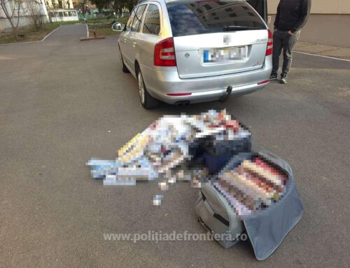 Țigarete în valoare de peste 41.000 lei descoperite la Giurgiu