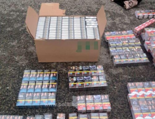 Tigări în valoare de peste 76.000 lei, scoase din circuitul ilegal în urma acțiunilor tip Bliz pe drumurile dinspre Bulgaria