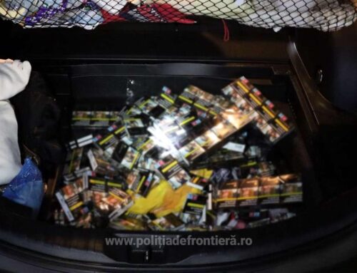 Aproximativ 82.000 de țigarete scoase din circuitul ilegal al produselor accizabile de polițiștii de frontieră, în urma unor acțiuni de tip BLITZ