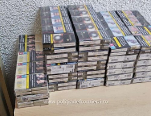 Aproximativ 44.000 de țigarete scoase din circuitul ilegal al produselor accizabile de polițiștii de frontieră, în urma unor acțiuni de tip BLITZ