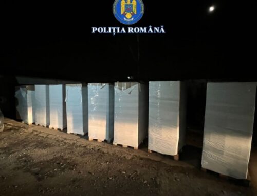 Două persoane reținute pentru contrabandă cu țigarete