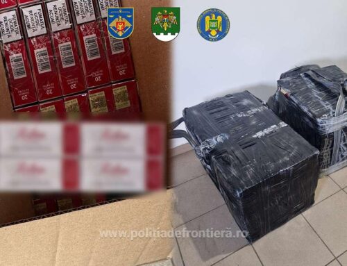 Cooperare româno-moldoveană: grupare de contrabandă destructurată cu ajutorul polițiștilor de frontieră români