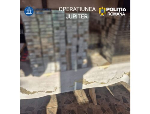 Percheziții domiciliare la persoane bănuite de săvârșirea infracțiunilor de contrabandă asimilată și punerea în circulație a unui produs purtând o marcă identică sau similară cu o marcă înregistrată pentru produse identice ori similare