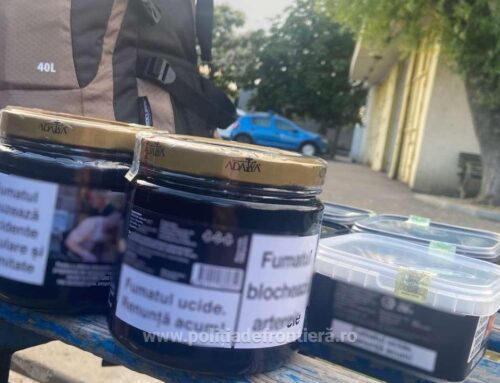 Tentativă la contrabandă cu tutun pentru narghilea, oprită la frontiera de est