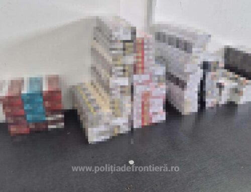 Țigarete în valoare de peste 51.000 de lei, descoperite de polițiștii de frontieră giurgiuveni