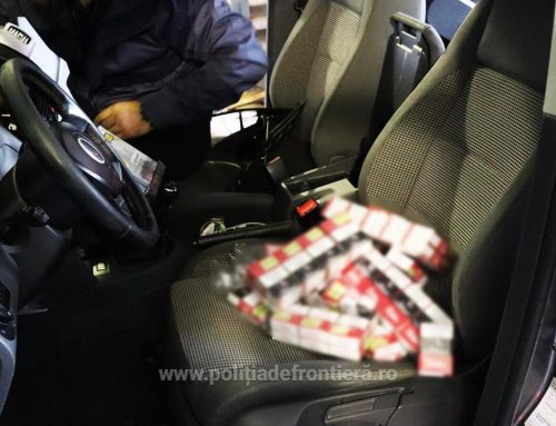 Amendă de 20.000 lei și autoturism confiscat pentru transportul de țigarete fără documente