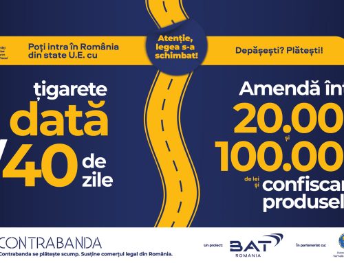 România este prima țară din UE care introduce o definiție clară a consumului personal de produse din tutun: maximum 40 de pachete de țigarete din UE la fiecare 40 de zile