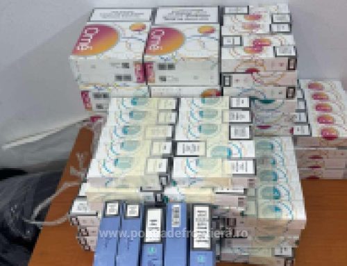 Peste 3.000 de produse susceptibile a fi contrafăcute și aproximativ 31.000 de țigarete fără timbru fiscal, descoperite de polițiștii de frontieră din Giurgiu și Bechet
