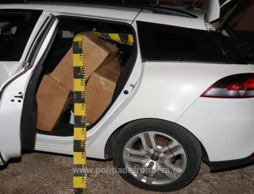 100.000 de țigarete de contrabandă, descoperite de polițiștii de frontieră ieșeni