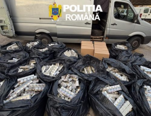 Reținut de polițiști pentru deținerea a 436.000 de țigarete nemarcate fiscal