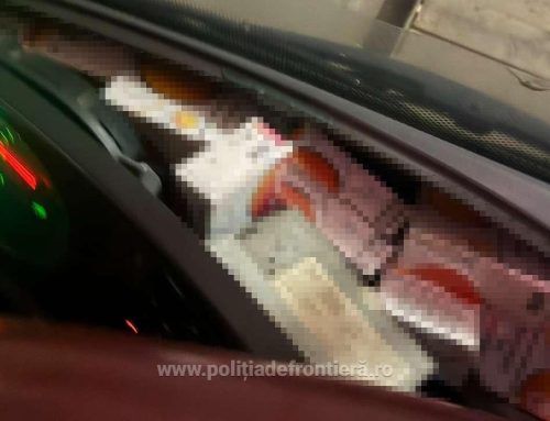 Aproximativ 4.000 de produse susceptibile a fi contrafăcute și 13.200 de țigarete fără timbru fiscal, descoperite de polițiștii de frontieră în cadrul unei acțiuni BLITZ