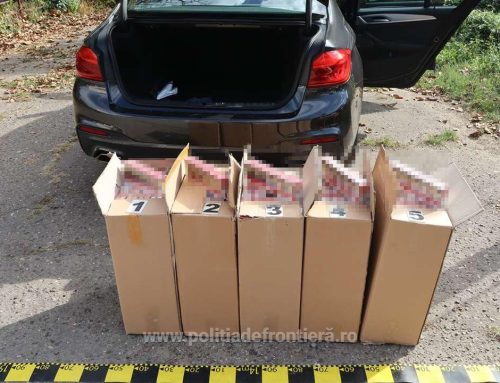 Ţigări fără marcaje fiscale, descoperite în urma unei acţiuni a poliţiştilor de frontieră ieşeni